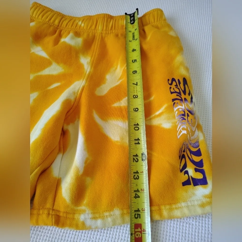 Tie-Dye Shorts - Yelow  Size M (10/12).